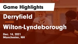 Derryfield  vs Wilton-Lyndeborough  Game Highlights - Dec. 14, 2021
