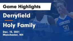 Derryfield  vs Holy Family Game Highlights - Dec. 15, 2021