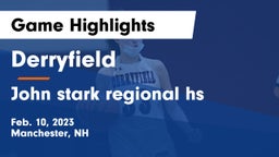 Derryfield  vs John stark regional hs Game Highlights - Feb. 10, 2023