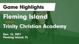 Fleming Island  vs Trinity Christian Academy Game Highlights - Dec. 16, 2021