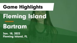 Fleming Island  vs Bartram  Game Highlights - Jan. 18, 2022