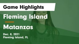 Fleming Island  vs Matanzas  Game Highlights - Dec. 8, 2021