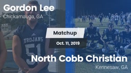 Matchup: Gordon Lee High vs. North Cobb Christian  2019