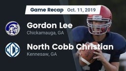 Recap: Gordon Lee  vs. North Cobb Christian  2019