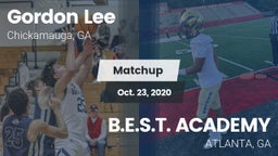 Matchup: Gordon Lee High vs. B.E.S.T. ACADEMY  2020