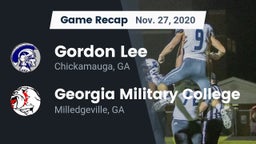Recap: Gordon Lee  vs. Georgia Military College  2020