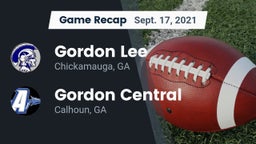 Recap: Gordon Lee  vs. Gordon Central   2021
