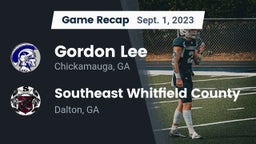 Recap: Gordon Lee  vs. Southeast Whitfield County 2023