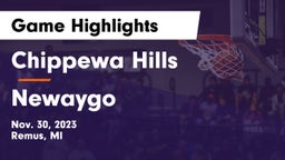 Chippewa Hills  vs Newaygo  Game Highlights - Nov. 30, 2023