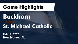 Buckhorn  vs St. Michael Catholic  Game Highlights - Feb. 8, 2020