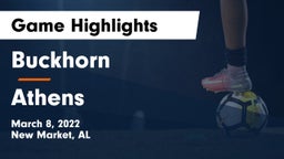 Buckhorn  vs Athens  Game Highlights - March 8, 2022
