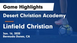Desert Christian Academy vs Linfield Christian Game Highlights - Jan. 16, 2020