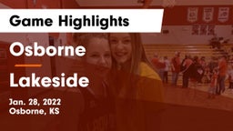 Osborne  vs Lakeside  Game Highlights - Jan. 28, 2022