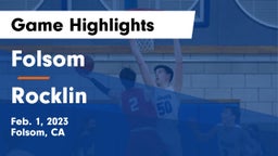 Folsom  vs Rocklin  Game Highlights - Feb. 1, 2023