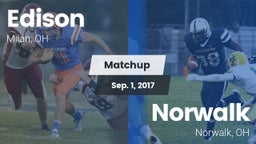 Matchup: Edison  vs. Norwalk  2017