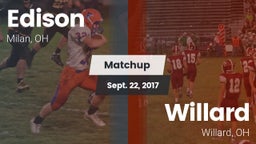 Matchup: Edison  vs. Willard  2017