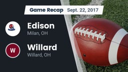 Recap: Edison  vs. Willard  2017