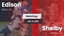 Matchup: Edison  vs. Shelby  2017