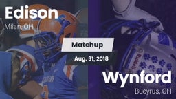 Matchup: Edison  vs. Wynford  2018