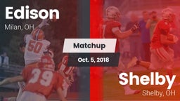 Matchup: Edison  vs. Shelby  2018
