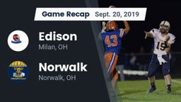 Recap: Edison  vs. Norwalk  2019