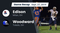 Recap: Edison  vs. Woodward  2019