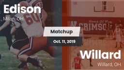 Matchup: Edison  vs. Willard  2019