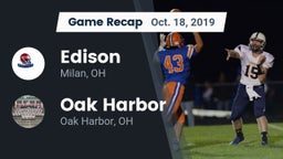 Recap: Edison  vs. Oak Harbor  2019
