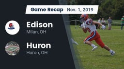 Recap: Edison  vs. Huron  2019