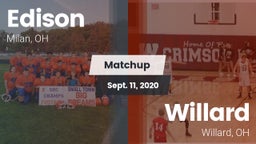 Matchup: Edison  vs. Willard  2020