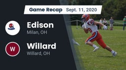 Recap: Edison  vs. Willard  2020