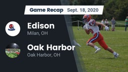 Recap: Edison  vs. Oak Harbor  2020