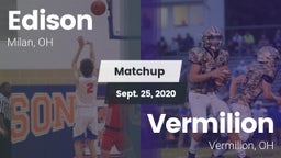 Matchup: Edison  vs. Vermilion  2020