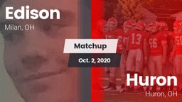 Matchup: Edison  vs. Huron  2020