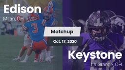 Matchup: Edison  vs. Keystone  2020