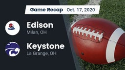 Recap: Edison  vs. Keystone  2020