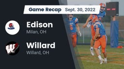 Recap: Edison  vs. Willard  2022