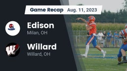 Recap: Edison  vs. Willard  2023
