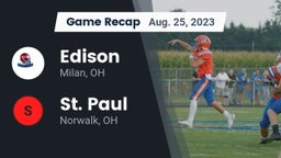 Recap: Edison  vs. St. Paul  2023