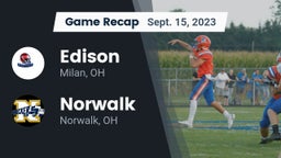 Recap: Edison  vs. Norwalk  2023
