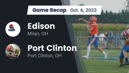 Recap: Edison  vs. Port Clinton  2023