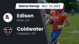 Recap: Edison  vs. Coldwater  2023