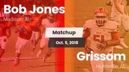Matchup: Bob Jones HS vs. Grissom  2018