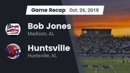 Recap: Bob Jones  vs. Huntsville  2018