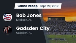 Recap: Bob Jones  vs. Gadsden City  2019
