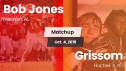 Matchup: Bob Jones HS vs. Grissom  2019