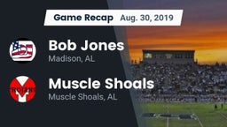 Recap: Bob Jones  vs. Muscle Shoals  2019