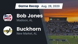Recap: Bob Jones  vs. Buckhorn  2020