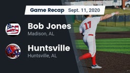 Recap: Bob Jones  vs. Huntsville  2020