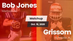 Matchup: Bob Jones HS vs. Grissom  2020